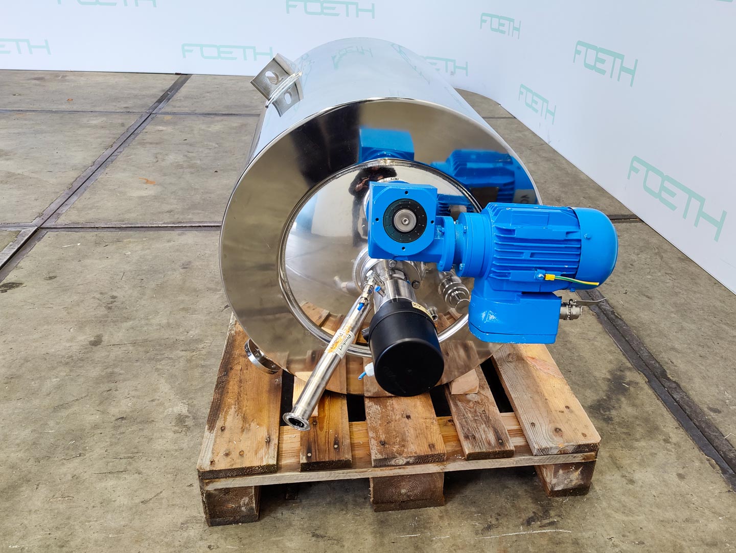 Machine: EDELSTAHL MAURER 167 Ltr. - Mirror-