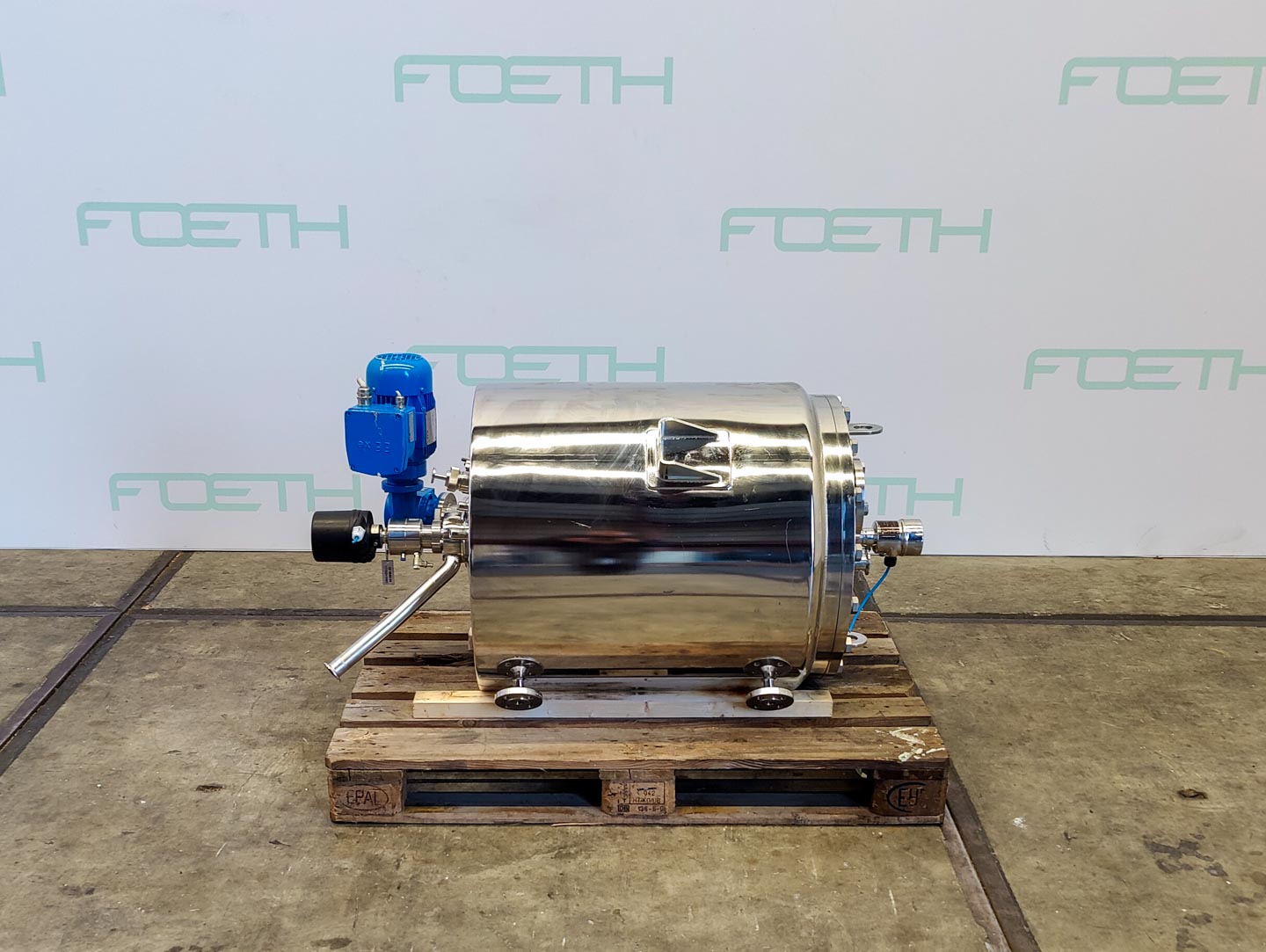 Machine: EDELSTAHL MAURER 130 Ltr. - Mirror-