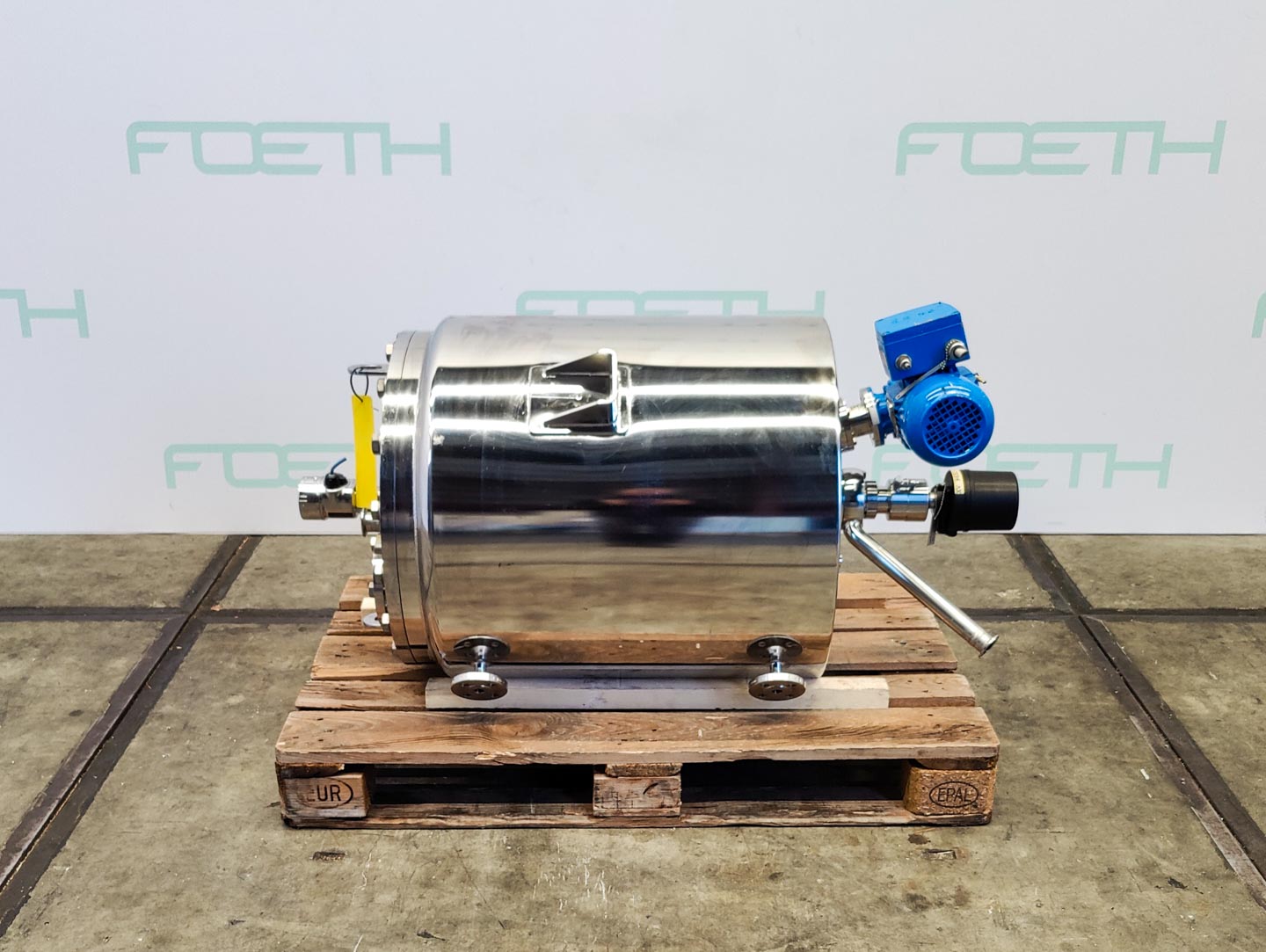 Machine: EDELSTAHL MAURER 130 Ltr. - Mirror-