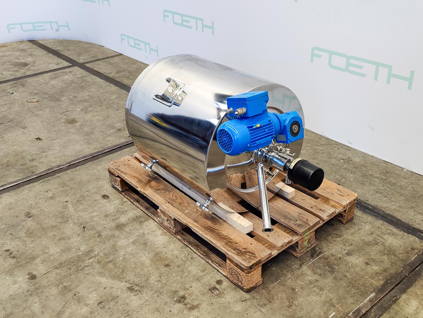 Machine: EDELSTAHL MAURER 130 Ltr. - Mirror-