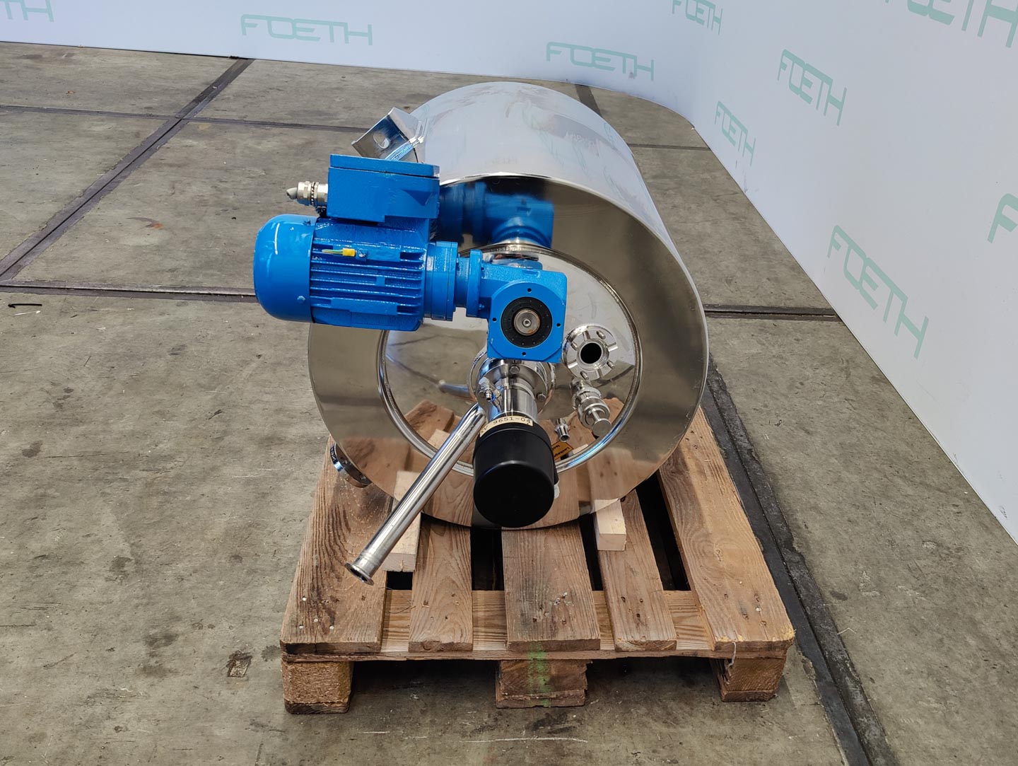 Machine: EDELSTAHL MAURER 130 Ltr. - Mirror-