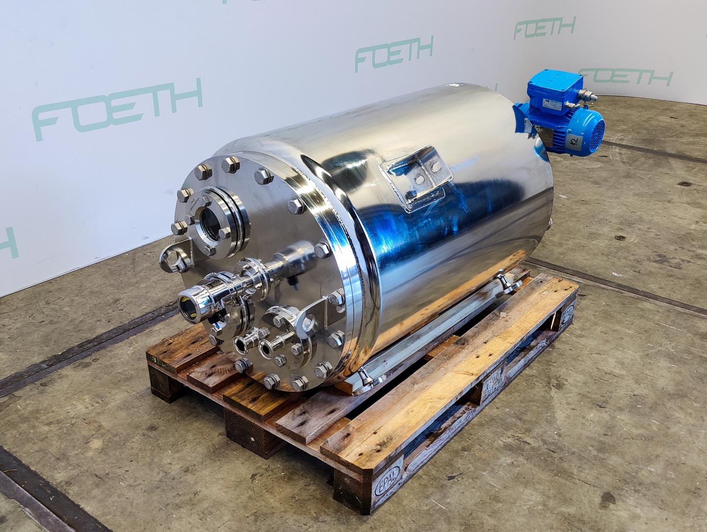 Machine: EDELSTAHL MAURER 167 Ltr. - Mirror-