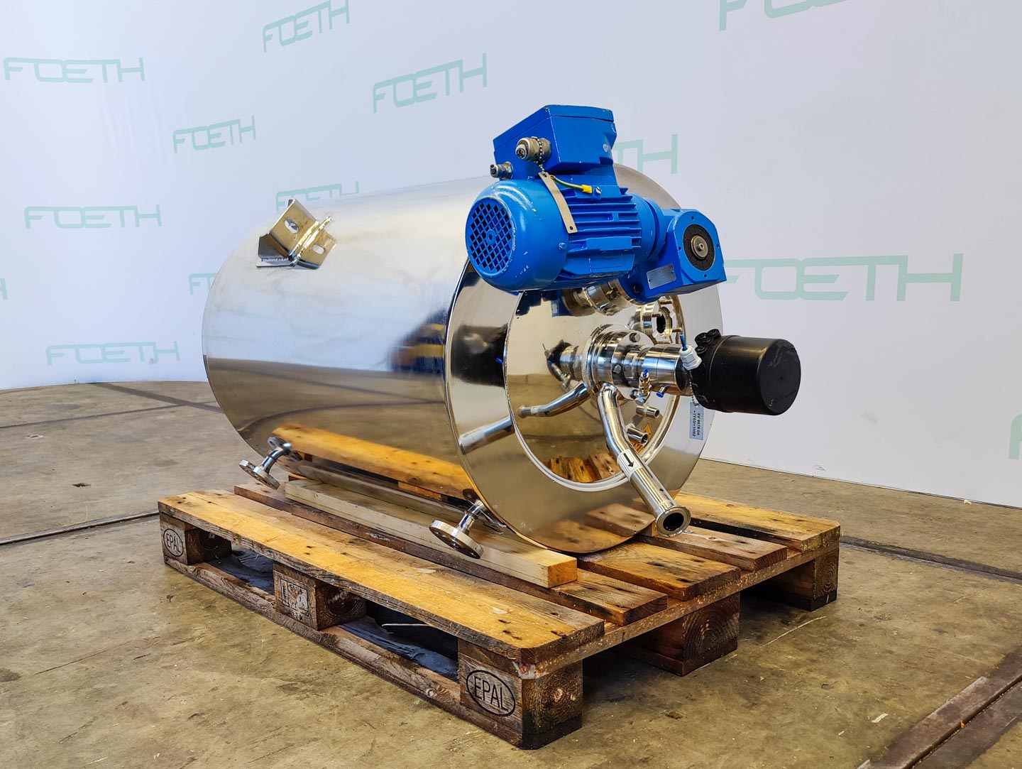 Machine: EDELSTAHL MAURER 167 Ltr. - Mirror-