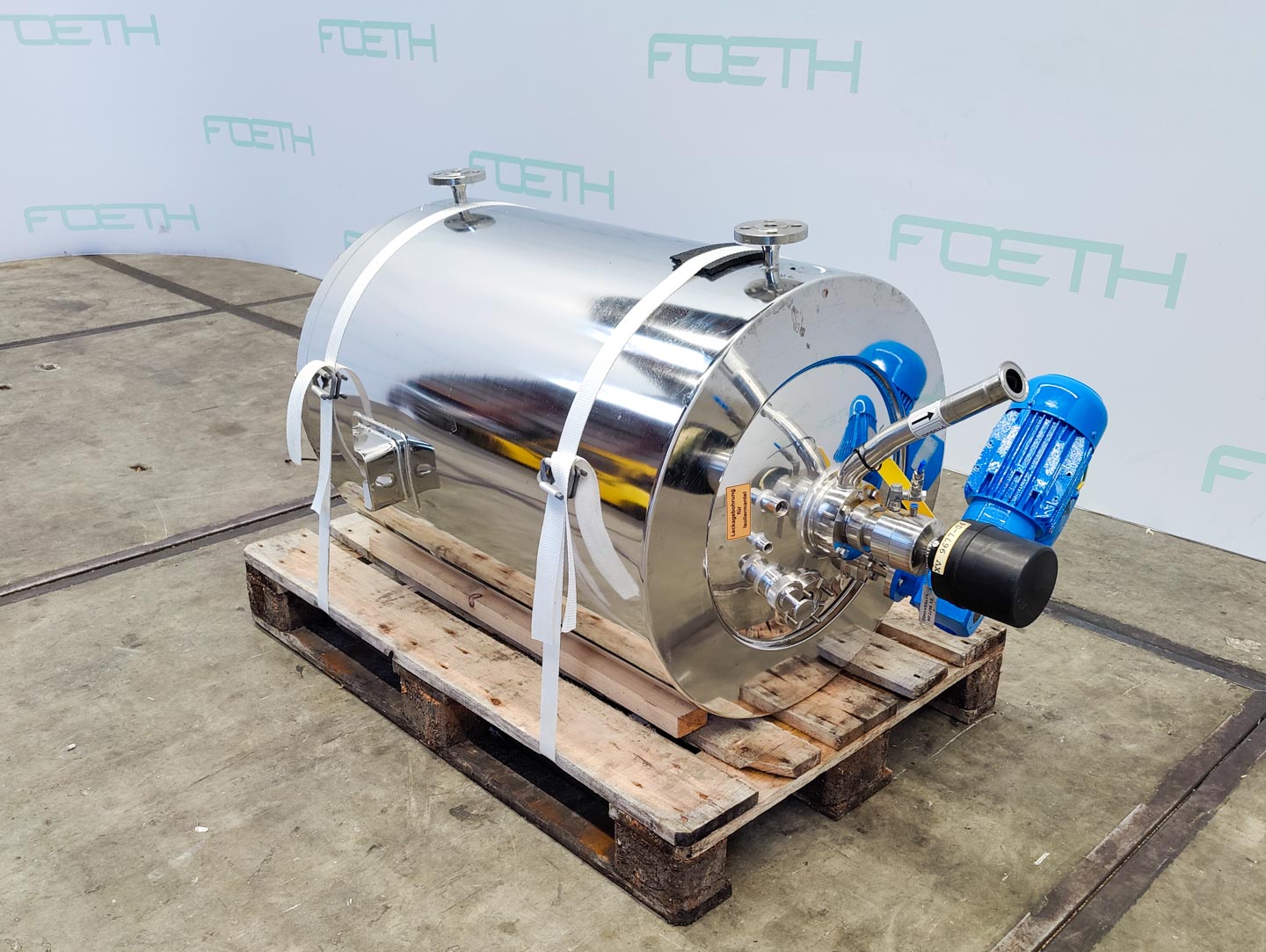 Machine: EDELSTAHL MAURER 167 Ltr. - Mirror-