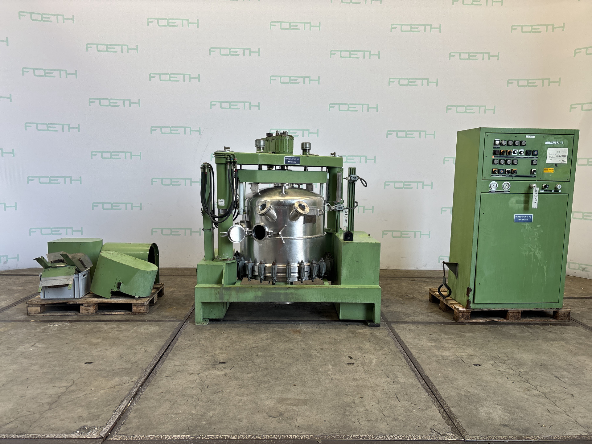 Machine: ROSENMUND RND 0,6-262-81 - Nutsche 