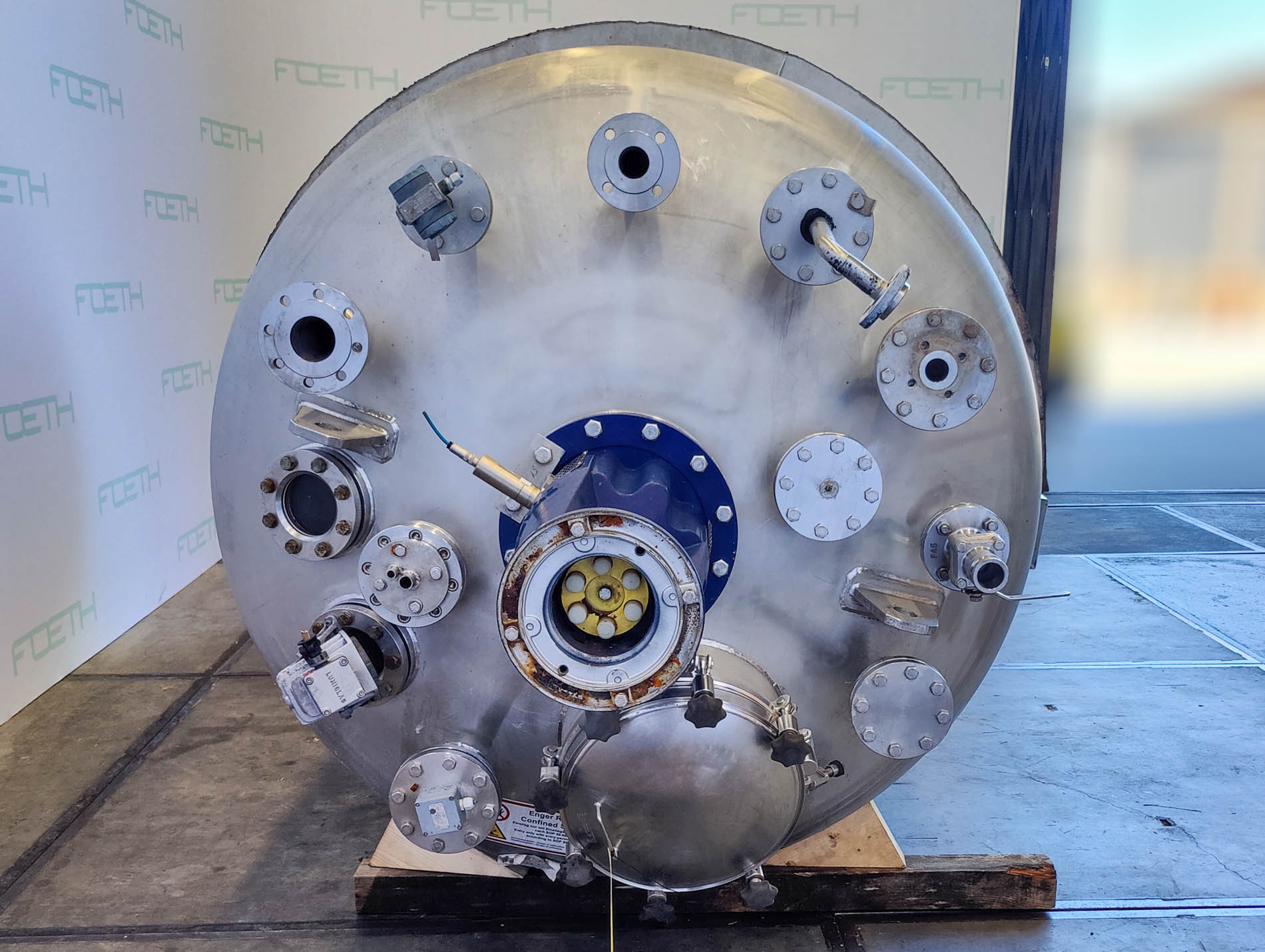 Machine: ENCO Bio)Reactor, 8000 Ltr. - Stainless 