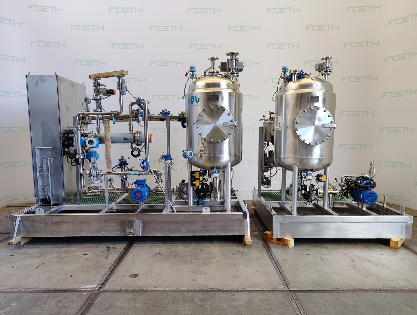 Machine: HPV IKA Dispax DR 2000/5 continuous 