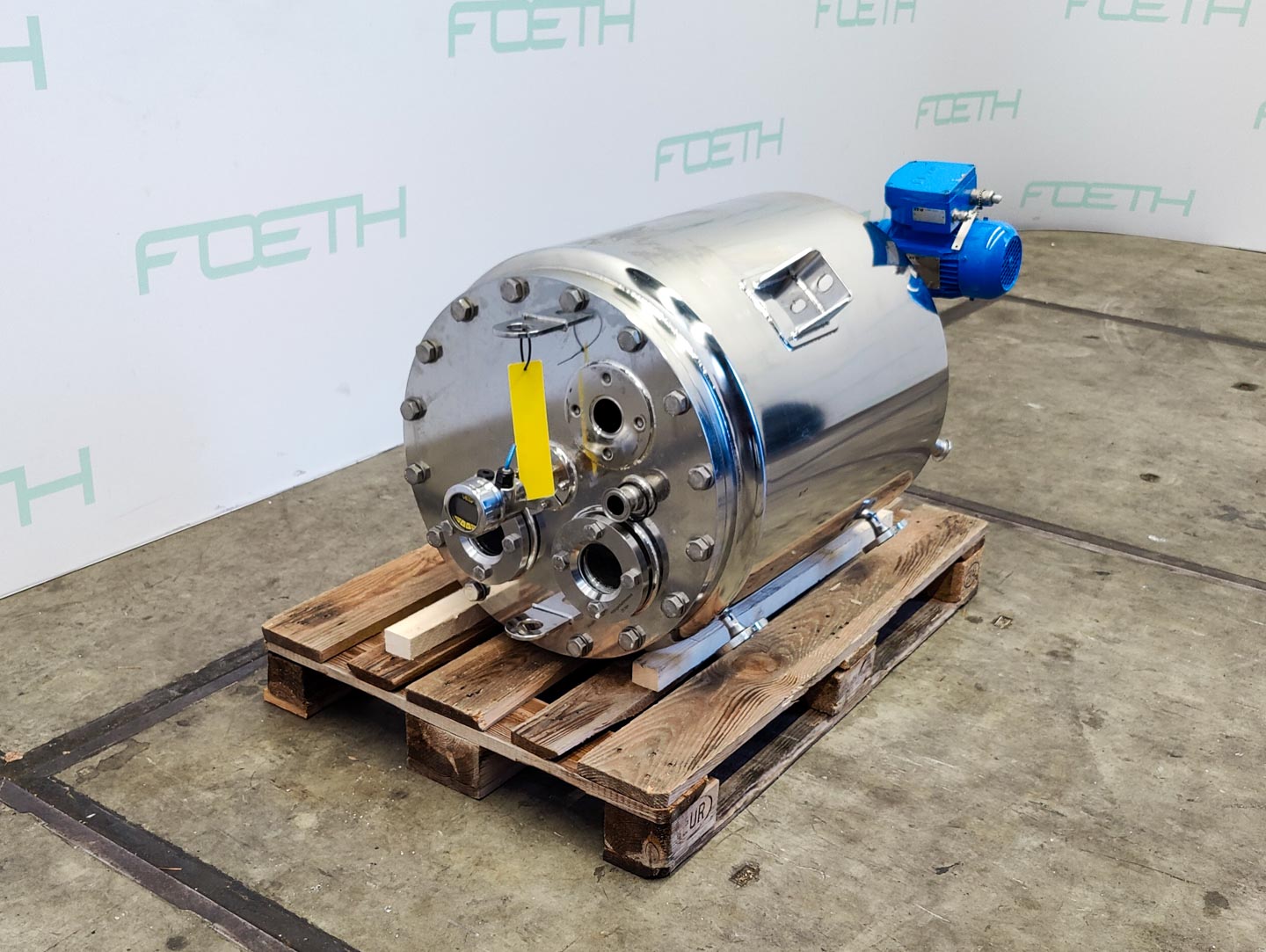 Maschine: EDELSTAHL MAURER 130 Ltr. - Mirror-Polished Fraction Collector (Pha API