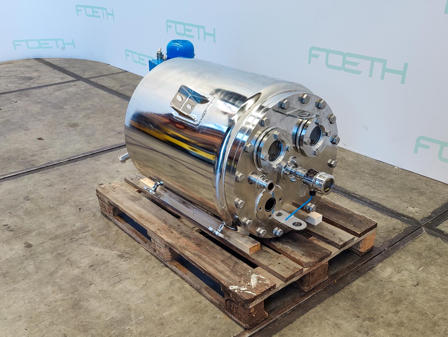 Maschine: EDELSTAHL MAURER 130 Ltr. - Mirror-Polished Fraction Collector (Pha API