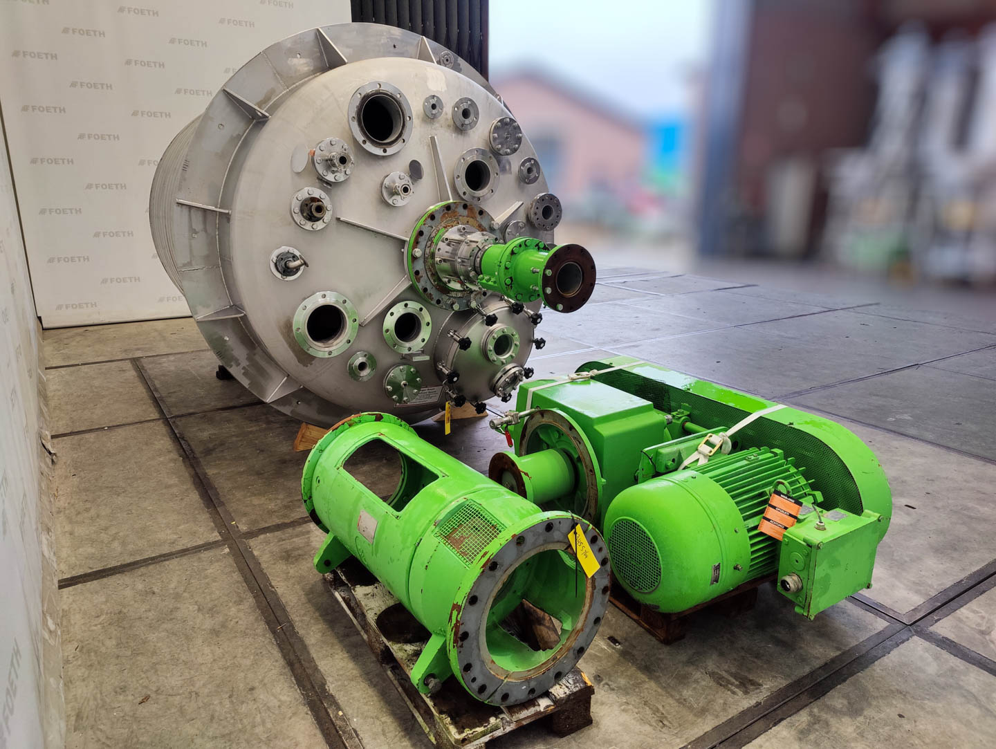 Machine: HINKE bio) reactor 8000 Ltr - Stainless 