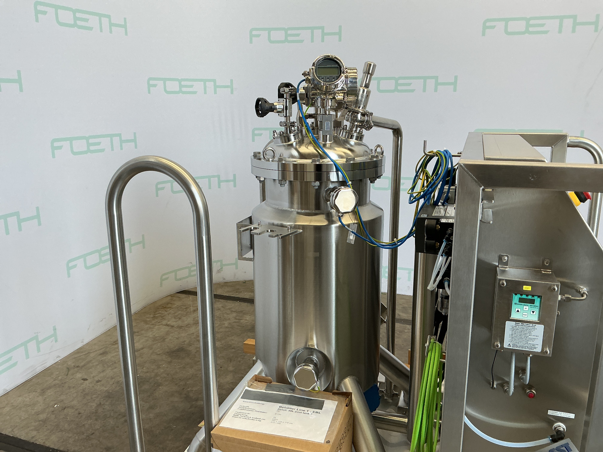 Machine: PHARMATEC 65 Ltr mobile pharma reactor