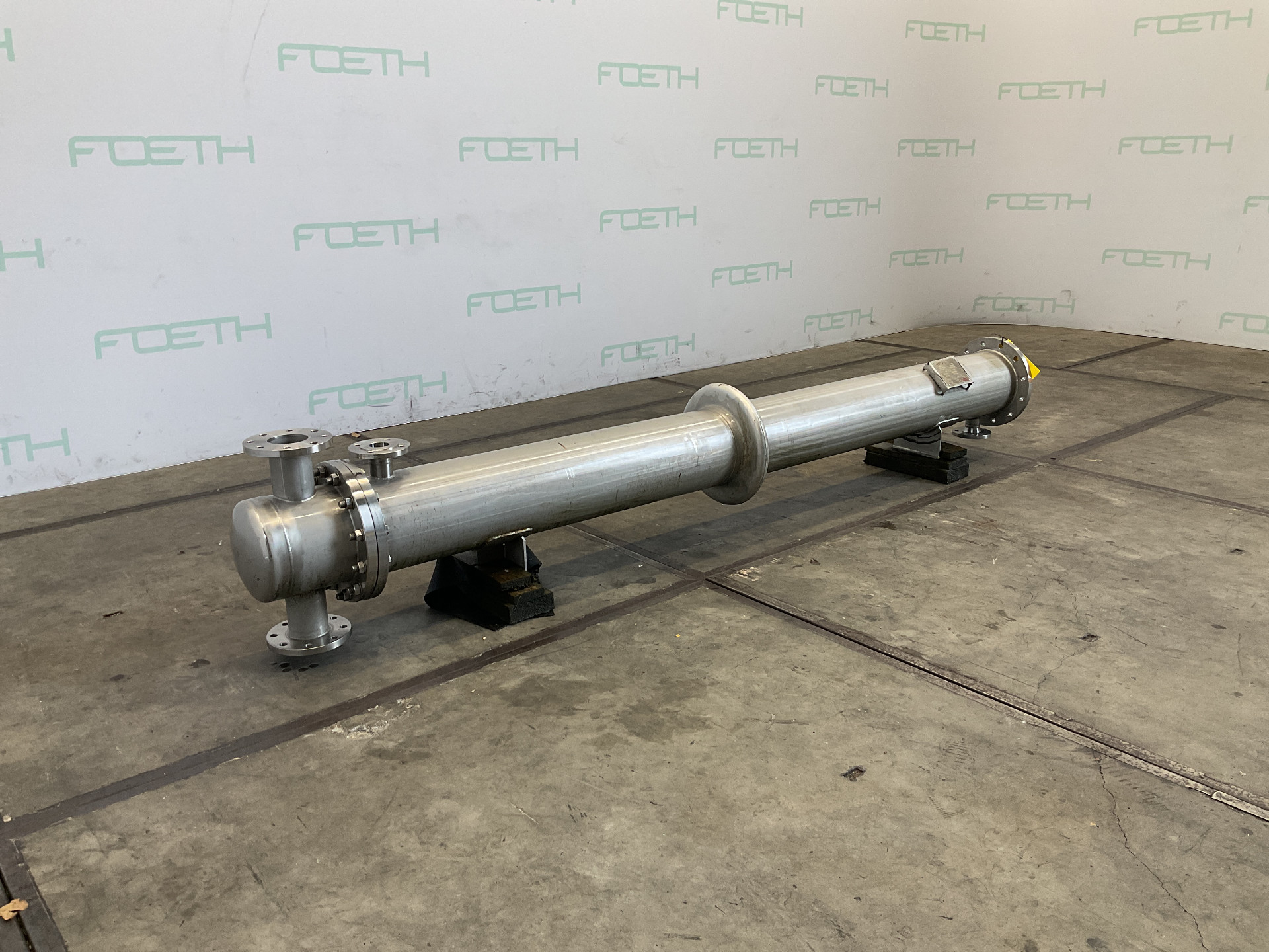 Maschine: ENCO Condensator (13,5 m2) - Shell and tube heat exchan Andere Futtermittel