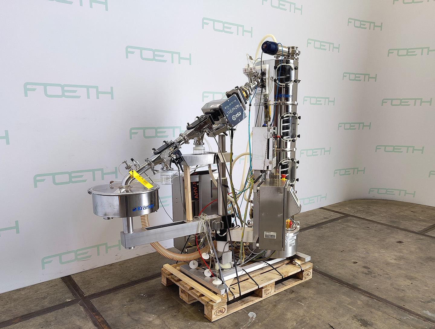 Machine: KRäMER E5000 -  tablet deduster with 
