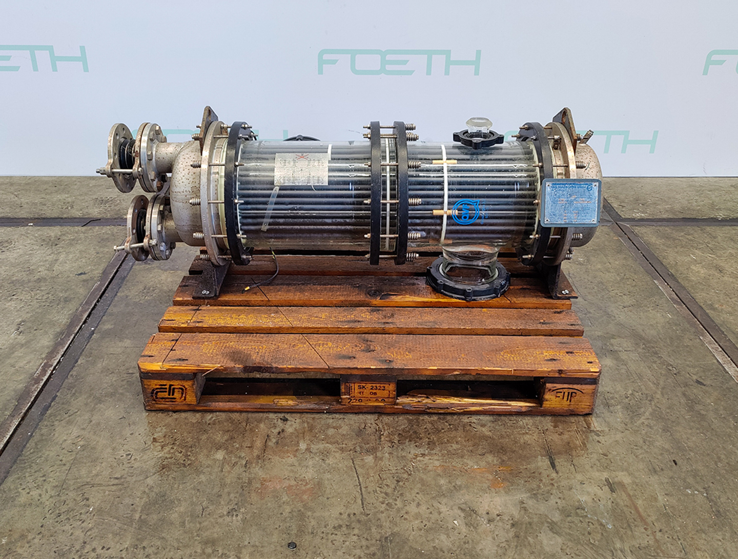 Machine: QVF GLASSTECHNIK S-ROB45/300/SH/4SIC - 4