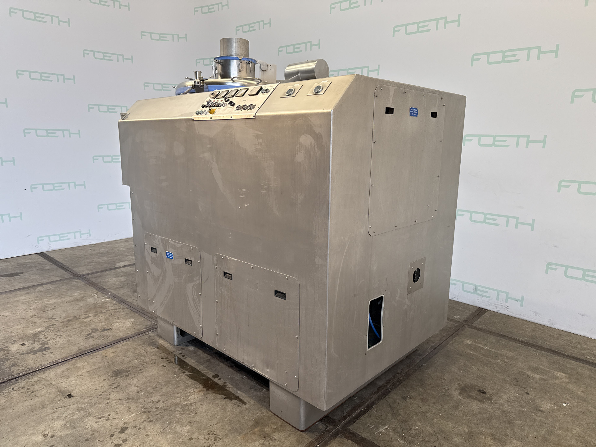 Machine: TK FIELDER PMA-800/2G (mixing granulator