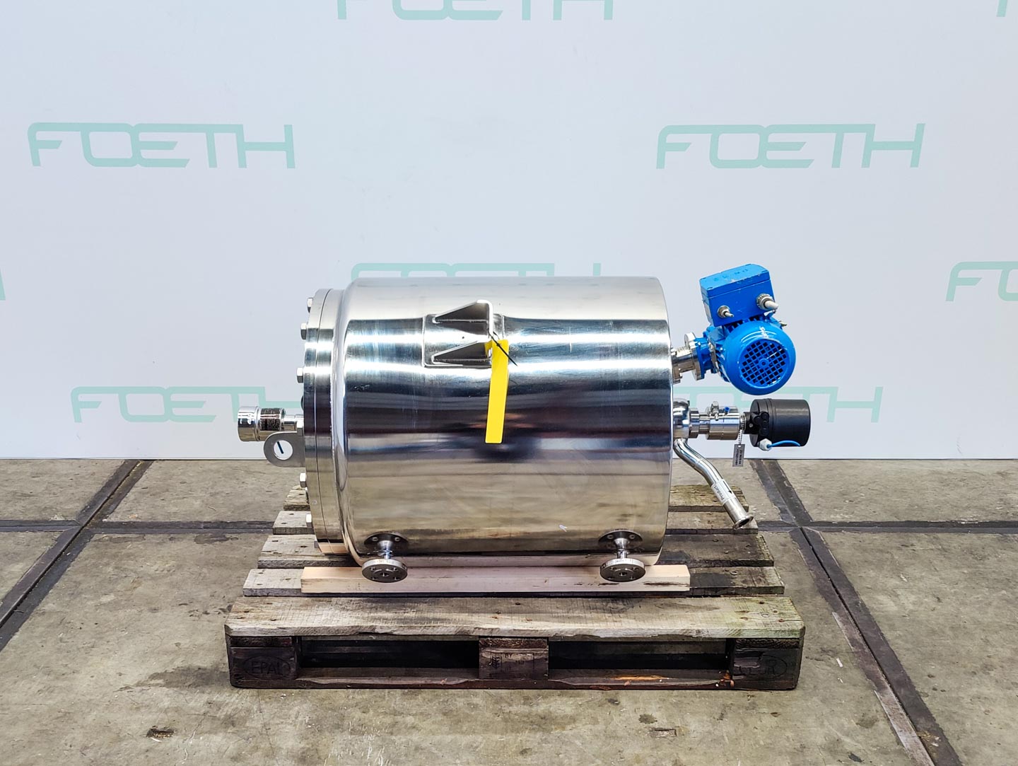 Machine: EDELSTAHL MAURER 130 Ltr. - Mirror-