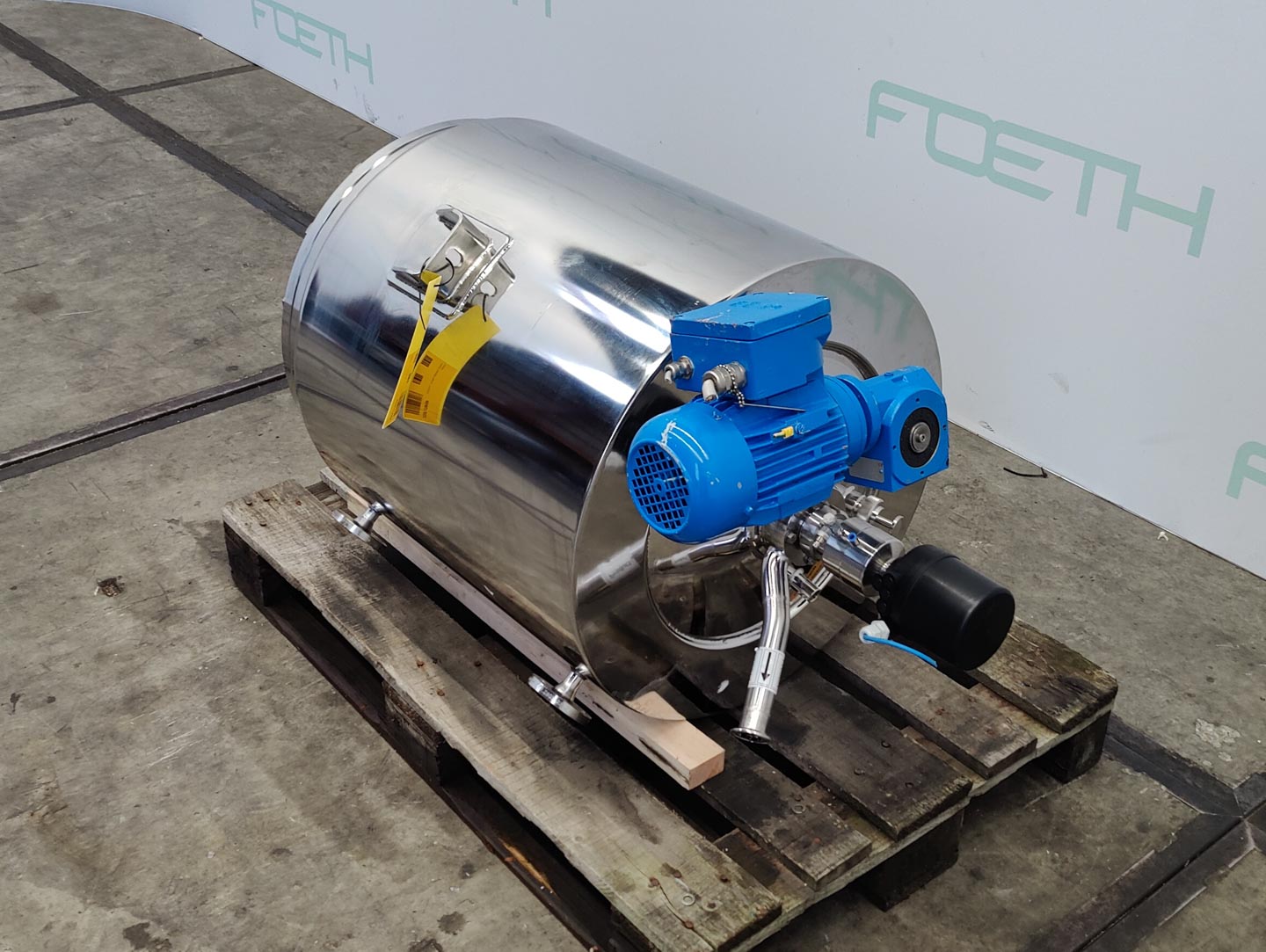 Machine: EDELSTAHL MAURER 130 Ltr. - Mirror-