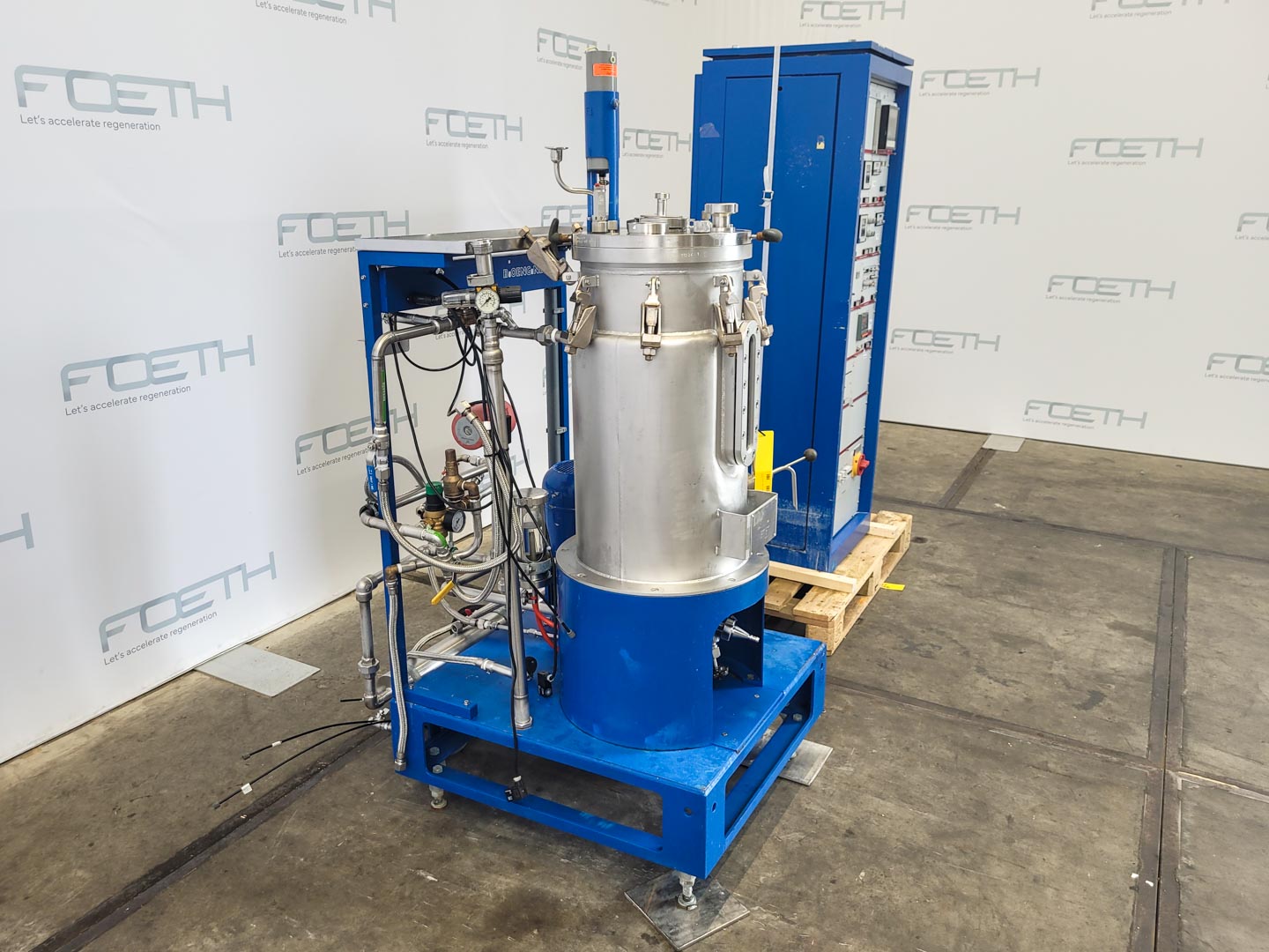 Machine: BIOENGINEERING D574, 50Ltr. Fermentor (