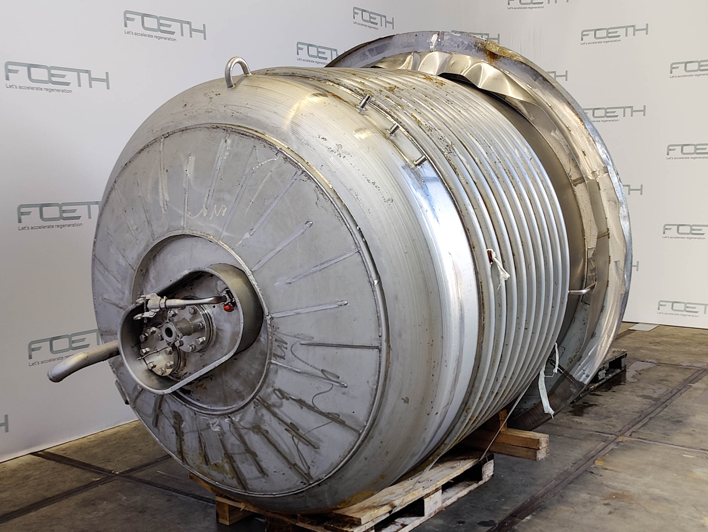 Machine: ENCO bio-)reactor 5350 Ltr. - Stainless 