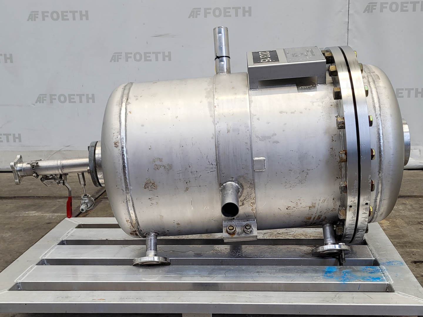Machine: KUEHNI SR 4 m² (spiral heat exchanger