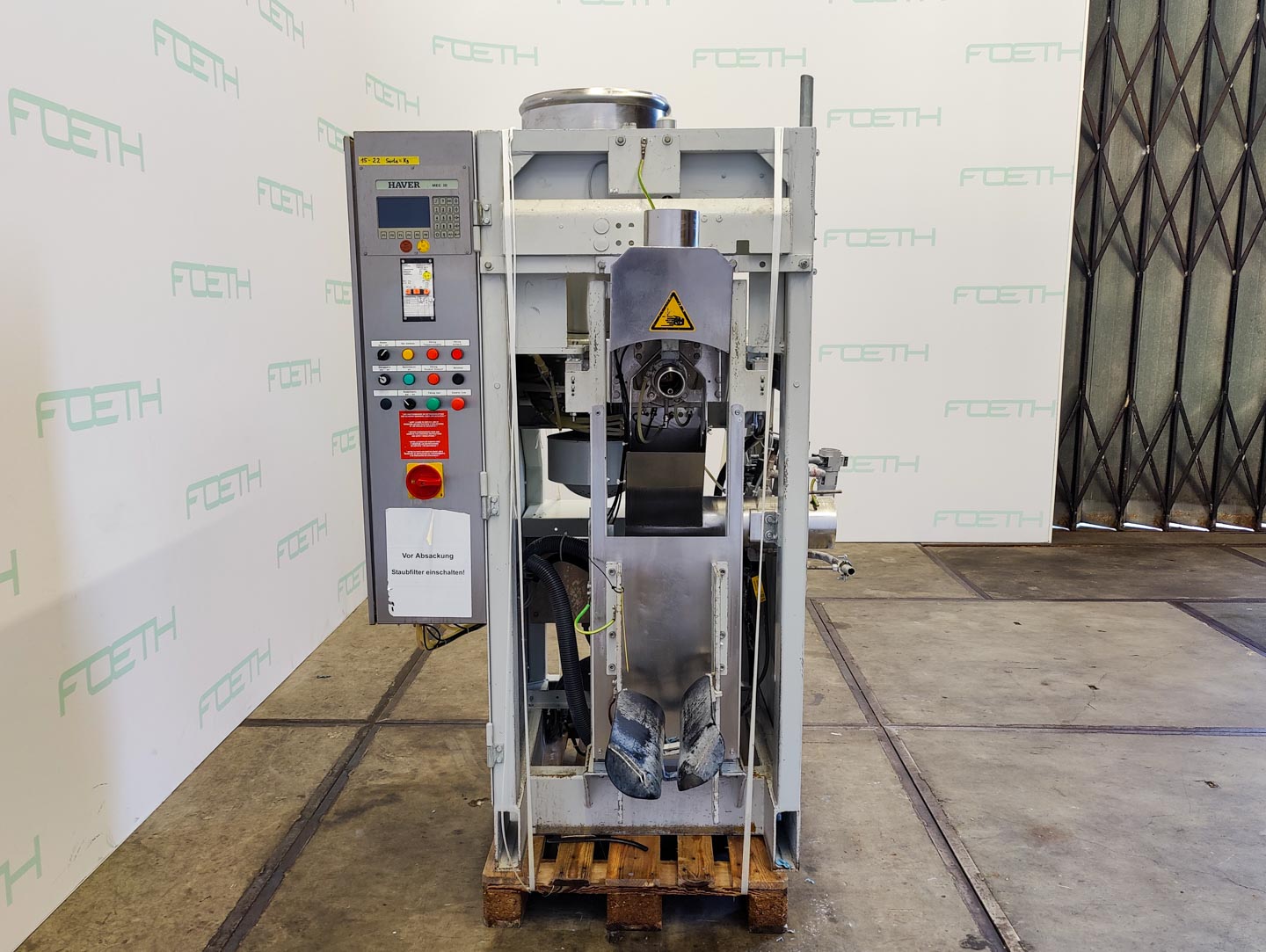 Maschine: Haver & Boecker 1 WXEH  valve sack powder filler - Powder filler Pulverabfüller