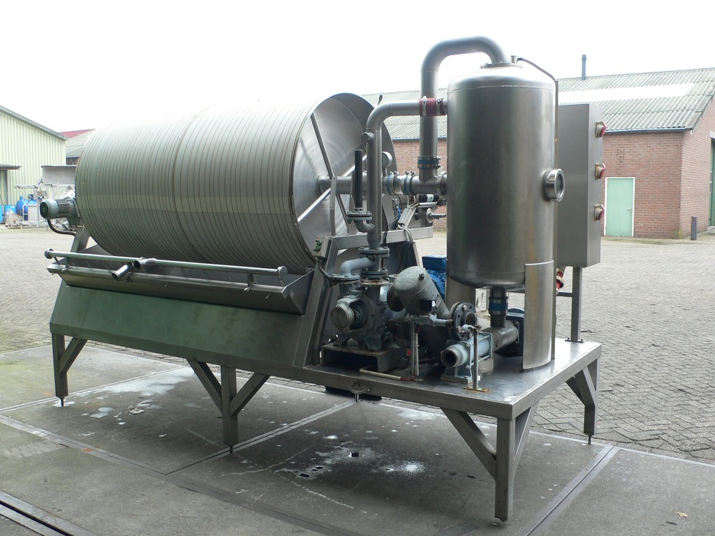 Maschine: SEITZ - WERKE VACUBLOC - Rotating vacuum filter Rotierende Vakuumfilter