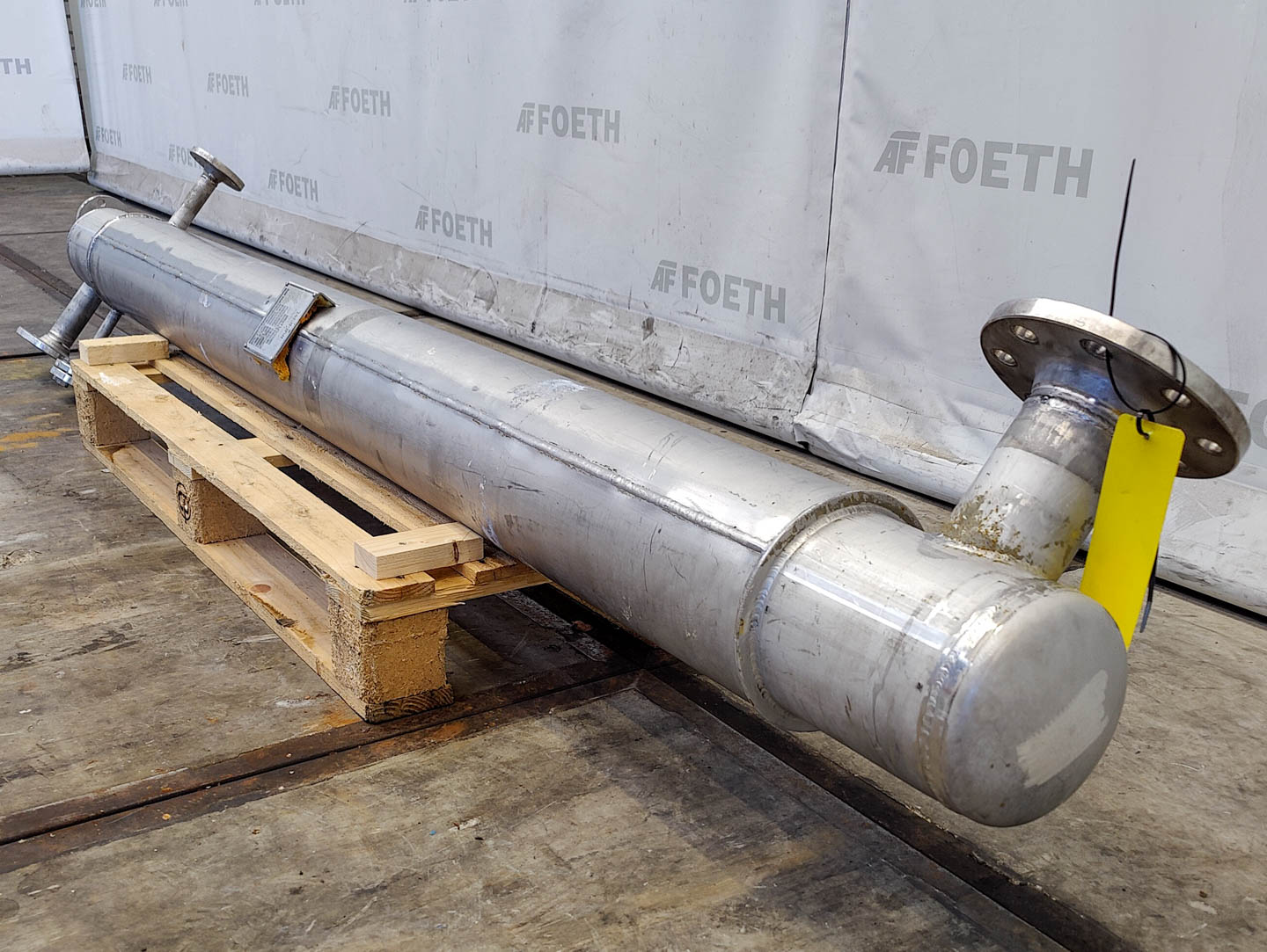 Máquina: KUEHNI finned tube heat exchanger) 6,3m�