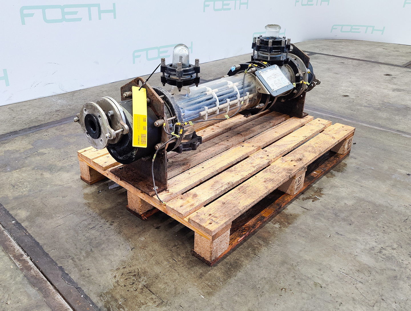 Máquina: QVF GLASSTECHNIK ROB 15/150/SH/3/SIC - 1