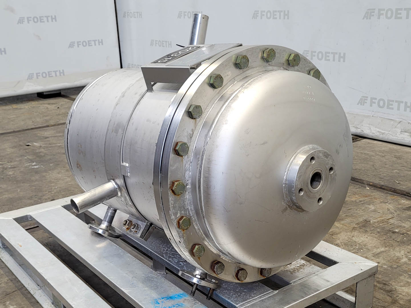 Máquina: KUEHNI SR 4 m² (spiral heat exchanger