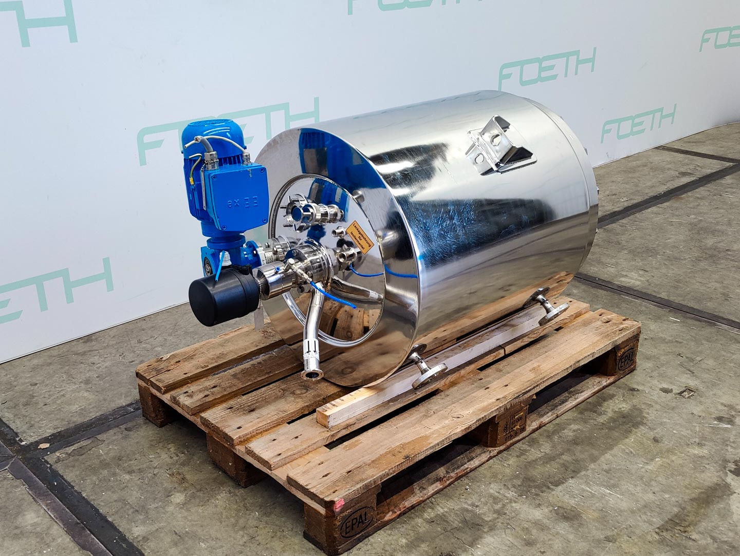 Machine: EDELSTAHL MAURER 130 Ltr. - Mirror-