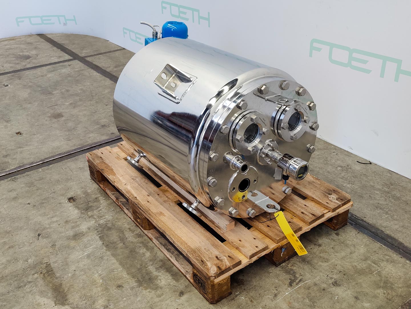 Machine: EDELSTAHL MAURER 130 Ltr. - Mirror-