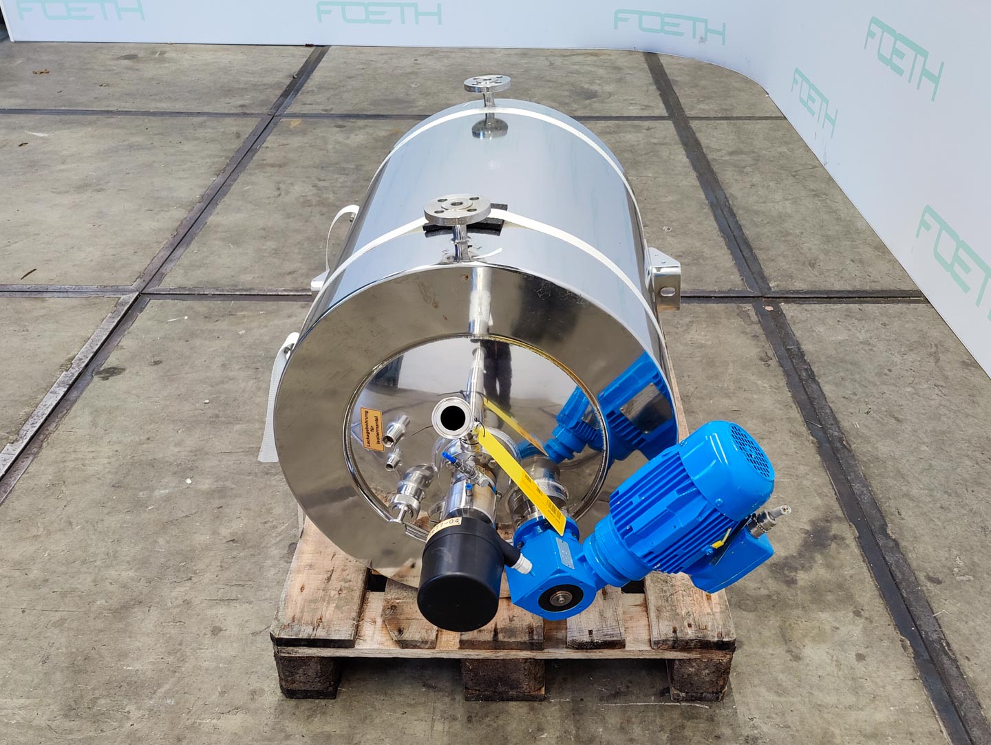 Machine: EDELSTAHL MAURER 167 Ltr. - Mirror-