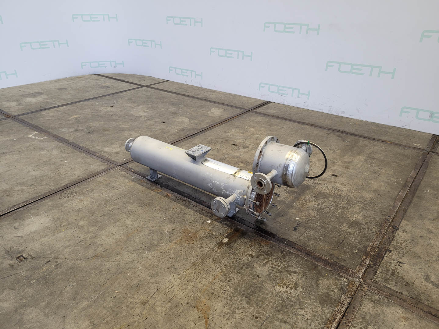 Maschine: SAG ASME VIII DIV 1 1m² - Shell and tube heat exchange Andere Futtermittel