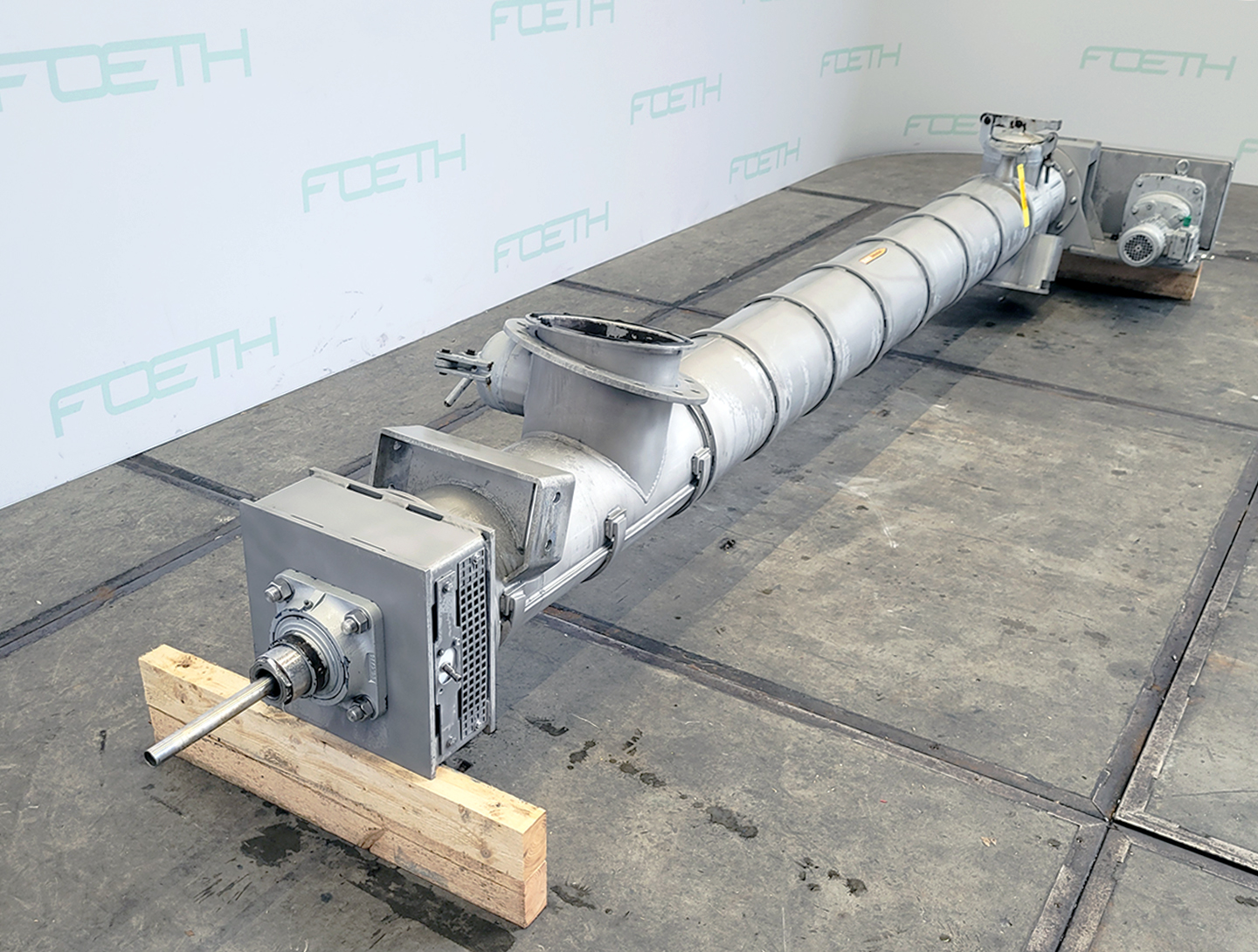 Maschine:  Dia 250 IO 2700 jacketed   Horizontal screw convey Andere Futtermittel