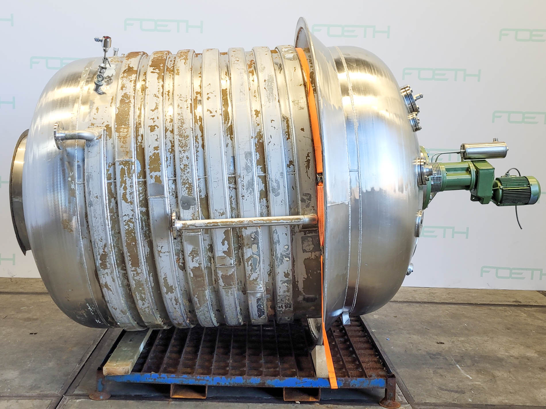 Maschine: ALBI ALOIS BINDERBERGER 4000Ltr. - Bioreactor - Stainless Steel Reactor Kunststoffe und Polymere