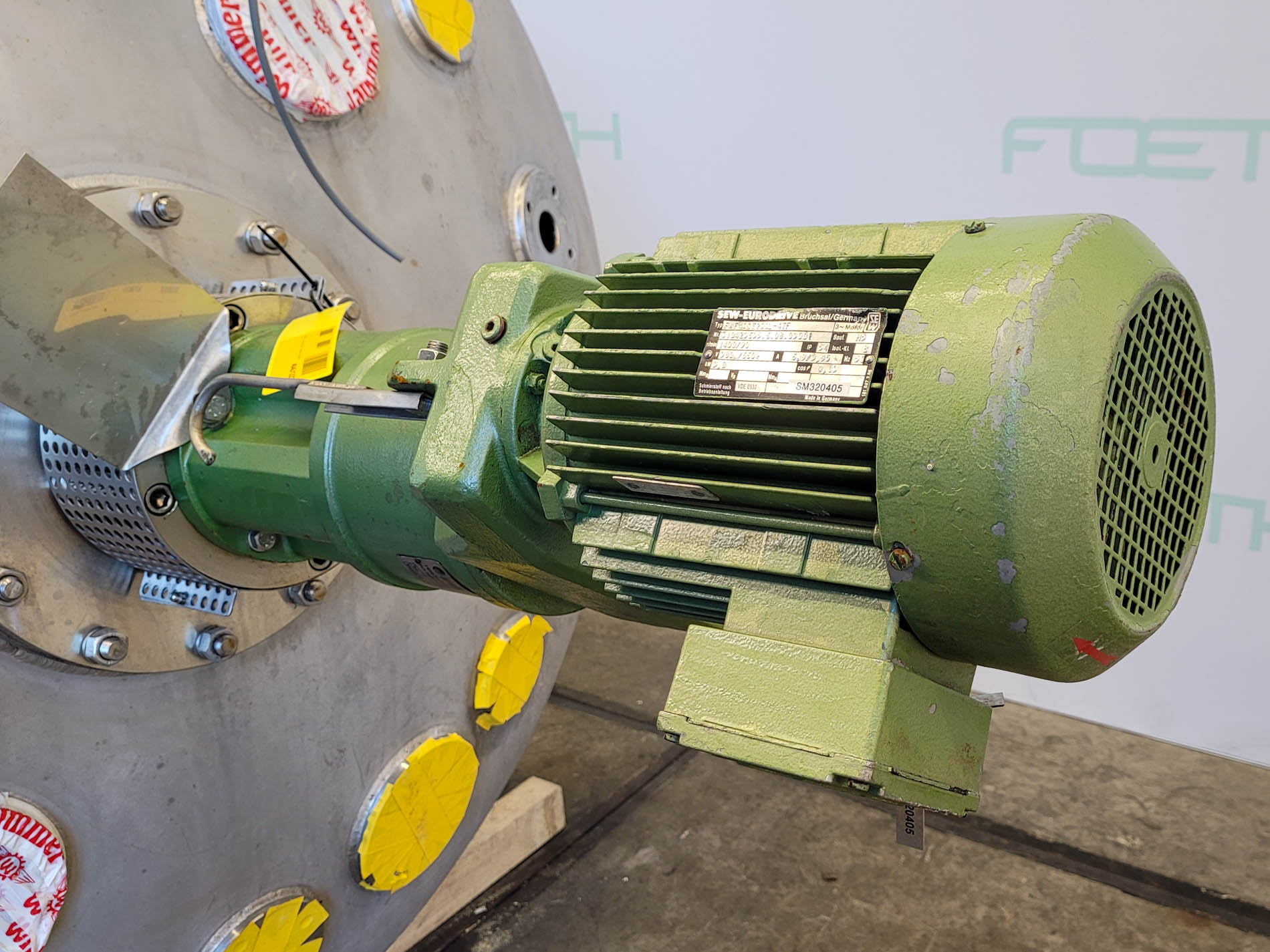 Maschine: LUDWIG EDEL 5400 Ltr. - Bioreactor - Stainless Steel Reactor Kunststoffe und Polymere