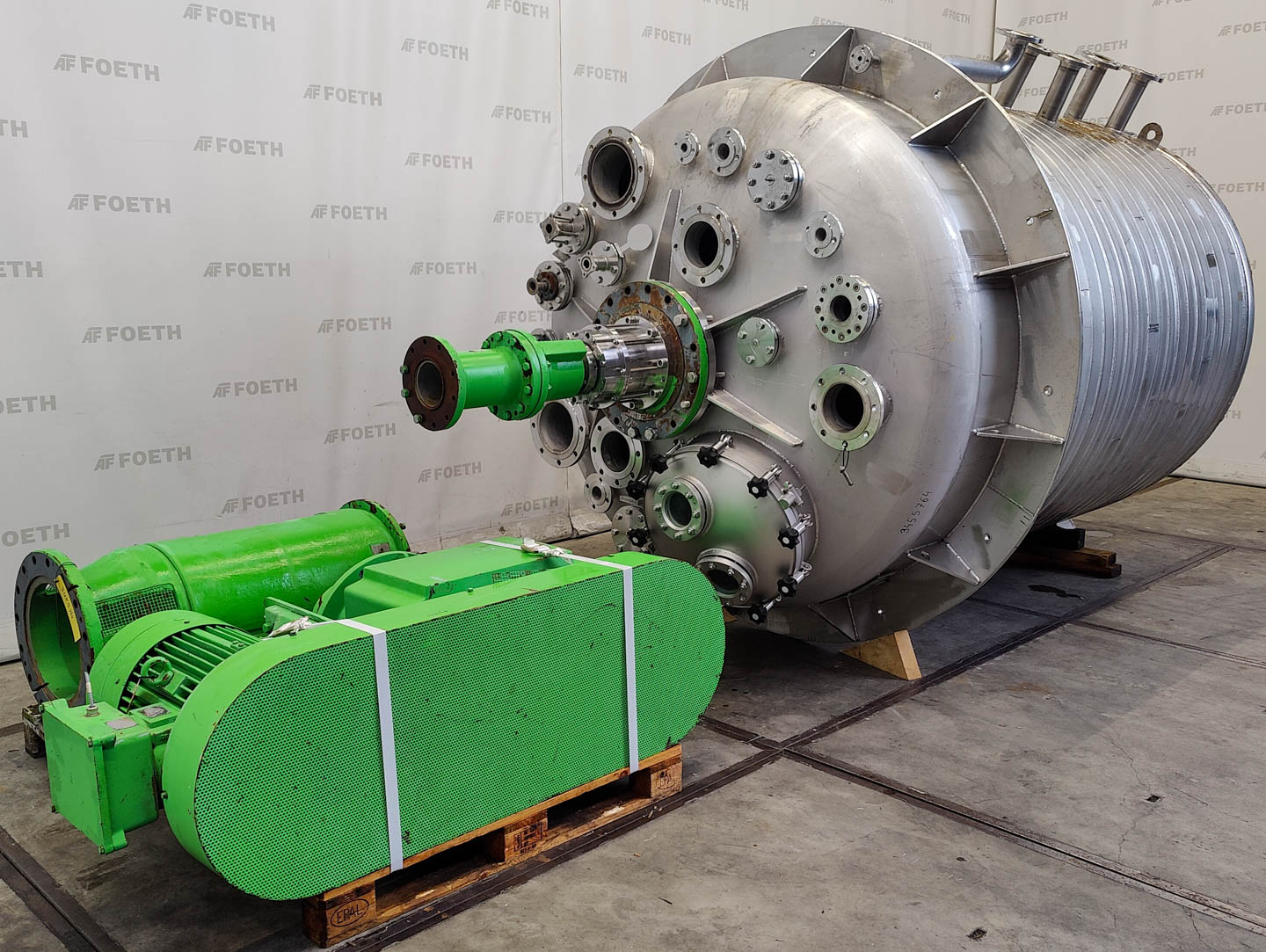 Maschine: HINKE bio) reactor 8000 Ltr - Stainless Steel Reactor Kunststoffe und Polymere