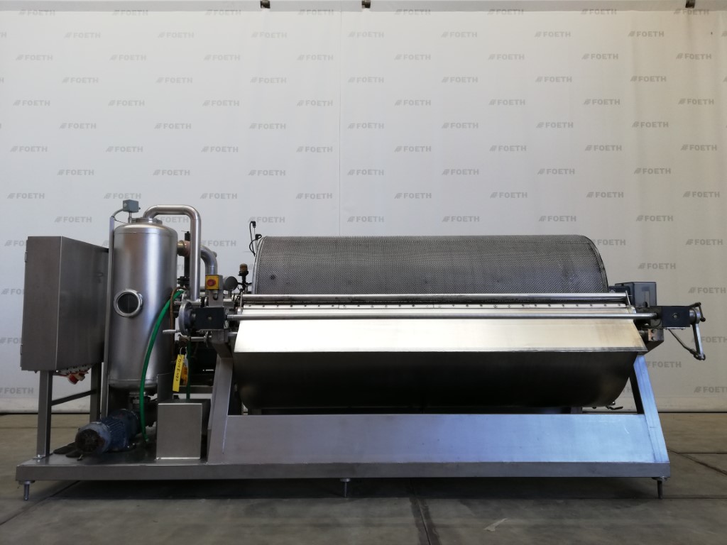 Maschine: SEITZ - WERKE VACUBLOC - Rotating vacuum filter Rotierende Vakuumfilter