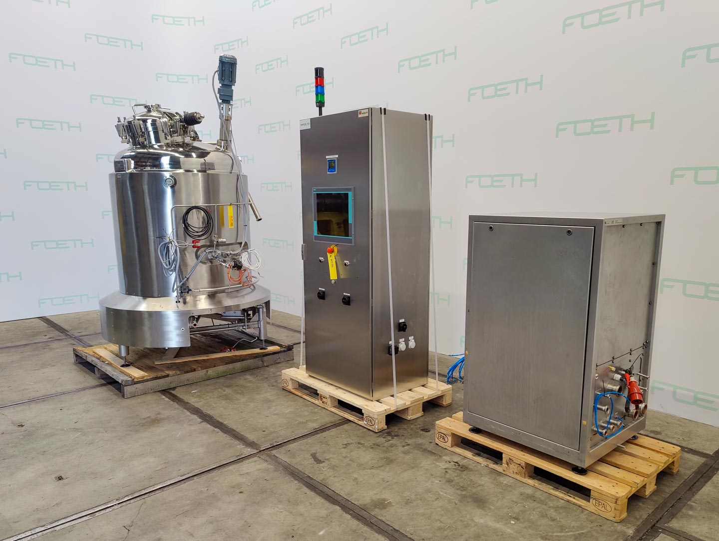 Machine: SRI VEENWOUDEN Bioreactor 1200Ltr. - 