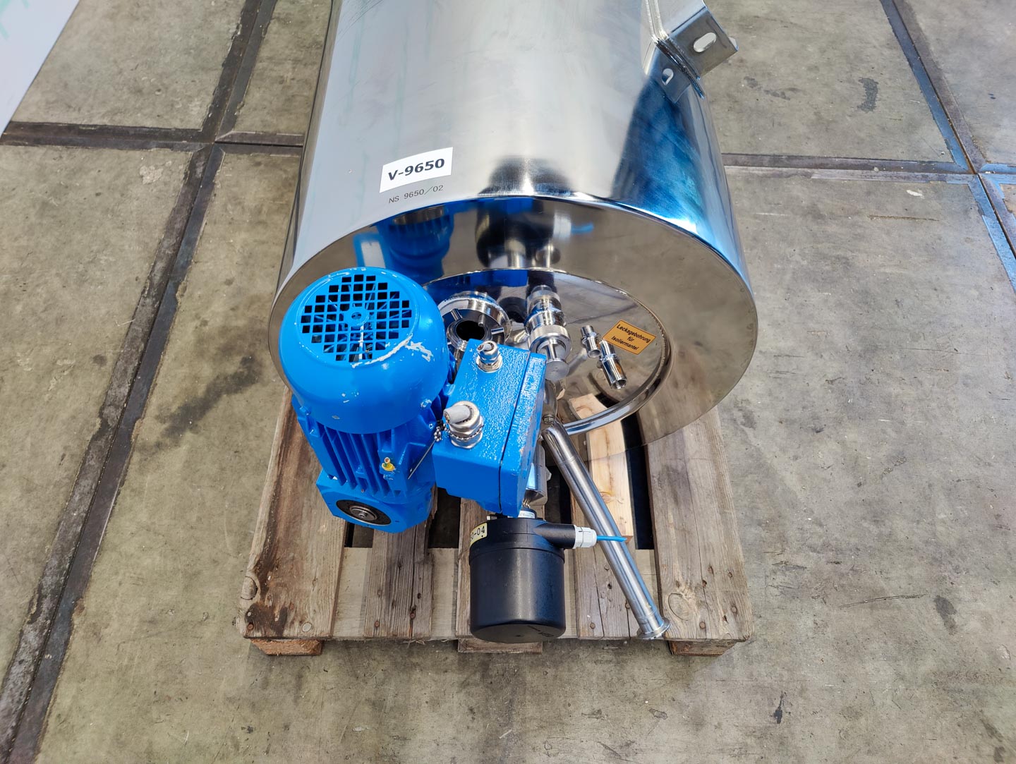 Machine: EDELSTAHL MAURER 130 Ltr. - Mirror-