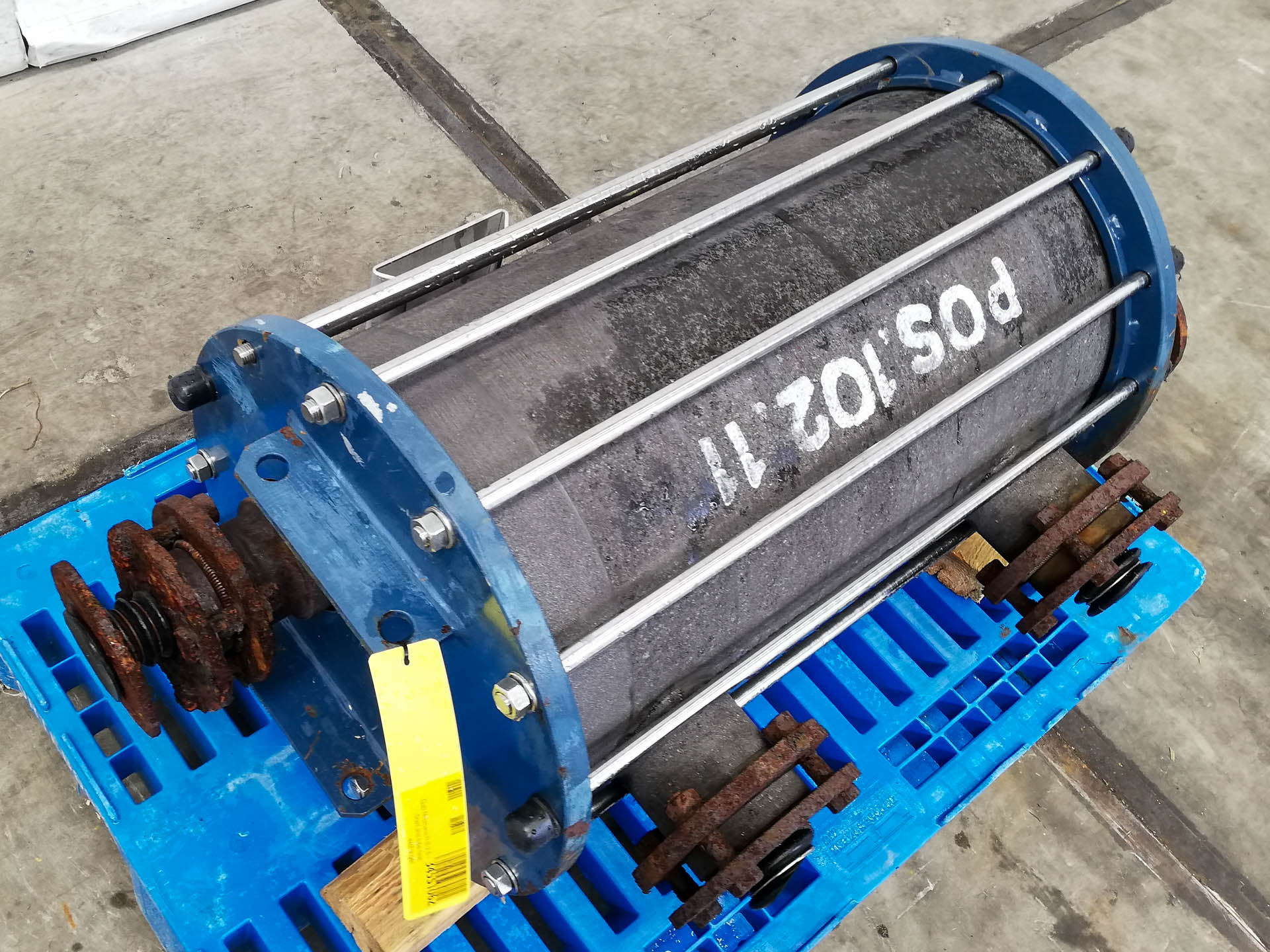 Maschine: D+E Gab Neumann H-B-2,5 - Shell and tube heat exchanger
