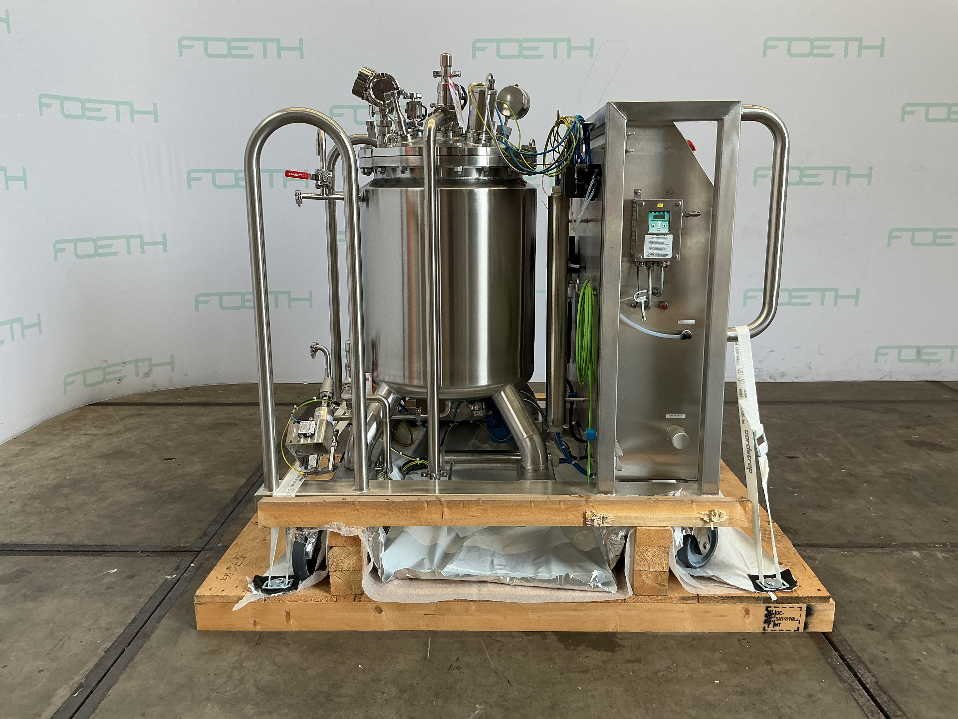 Machine: PHARMATEC 120 Ltr mobile pharma reactor