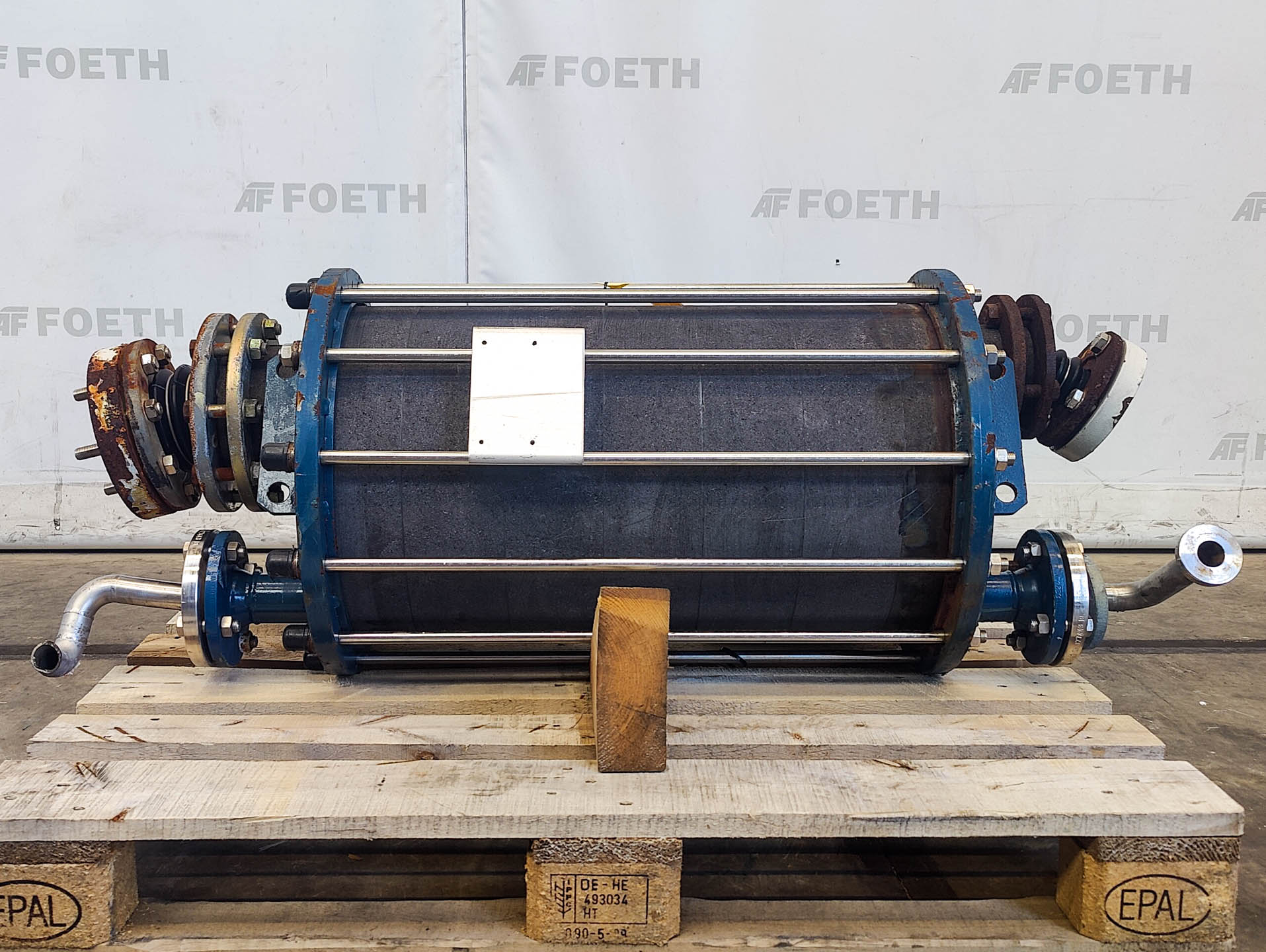 Maschine: D+E Gab Neumann N-B-2,5 - Shell and tube heat exchanger
