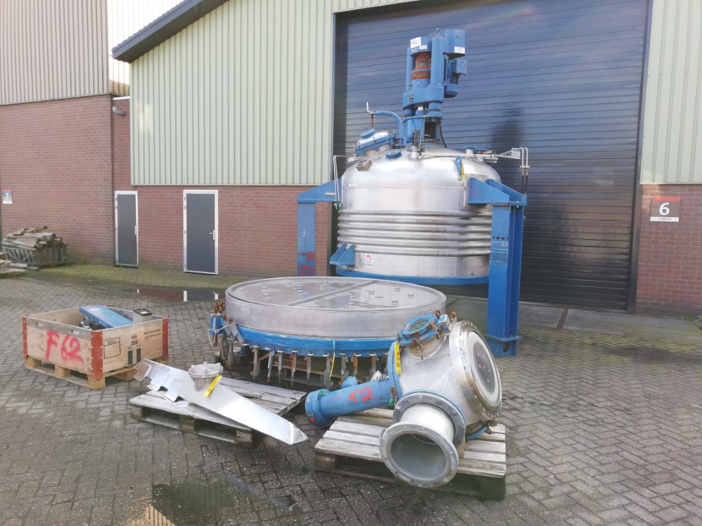 机械设备: CMR BREVETTI 5500 Ltr - Nutsche filter