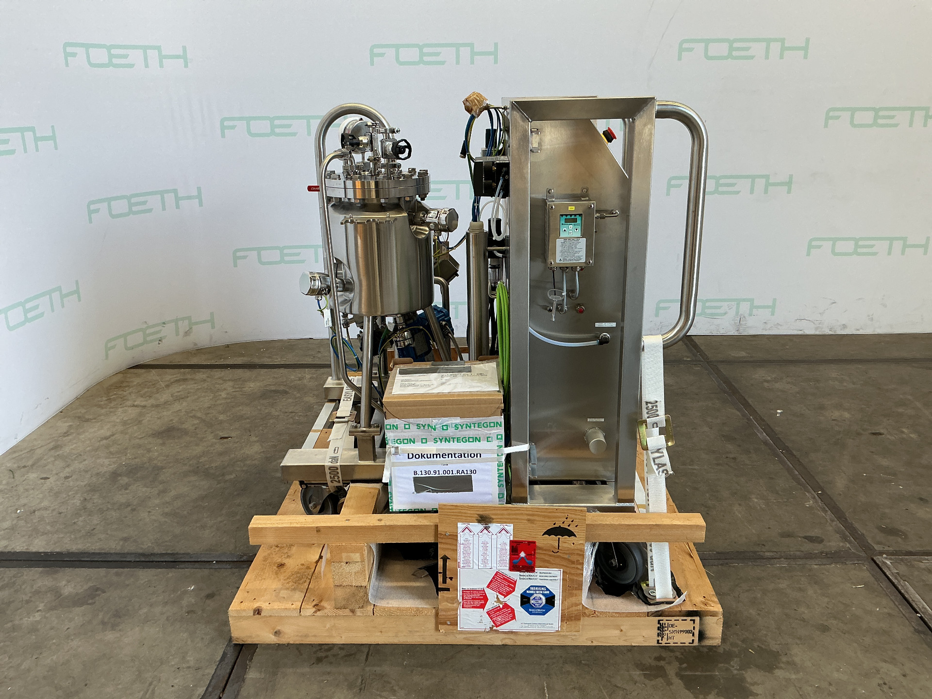 Machine: PHARMATEC 15 Ltr mobile pharma reactor