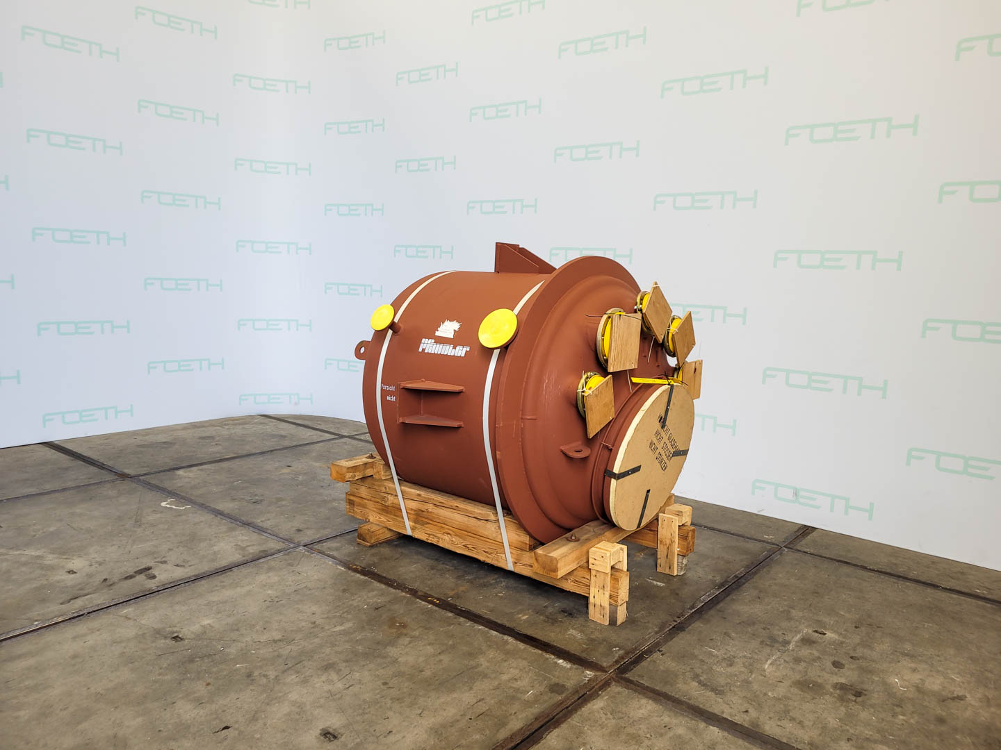 Machine: PFAUDLER-WERKE E1200 (reactor body, 