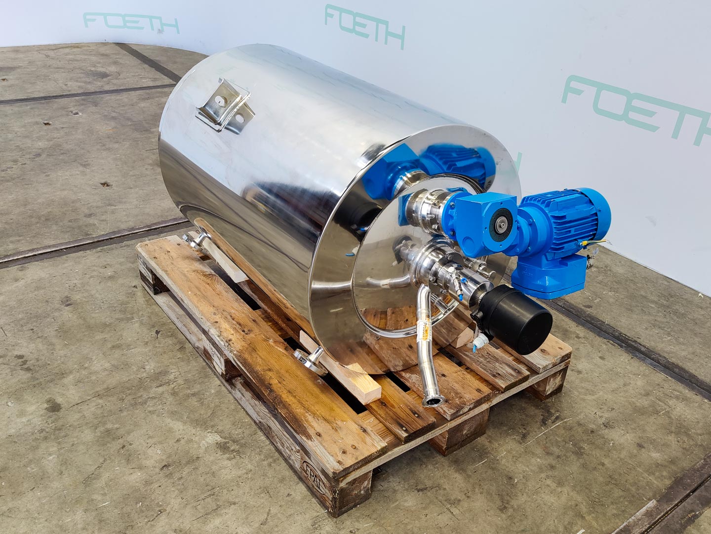 Machine: EDELSTAHL MAURER 167 Ltr. - Mirror-