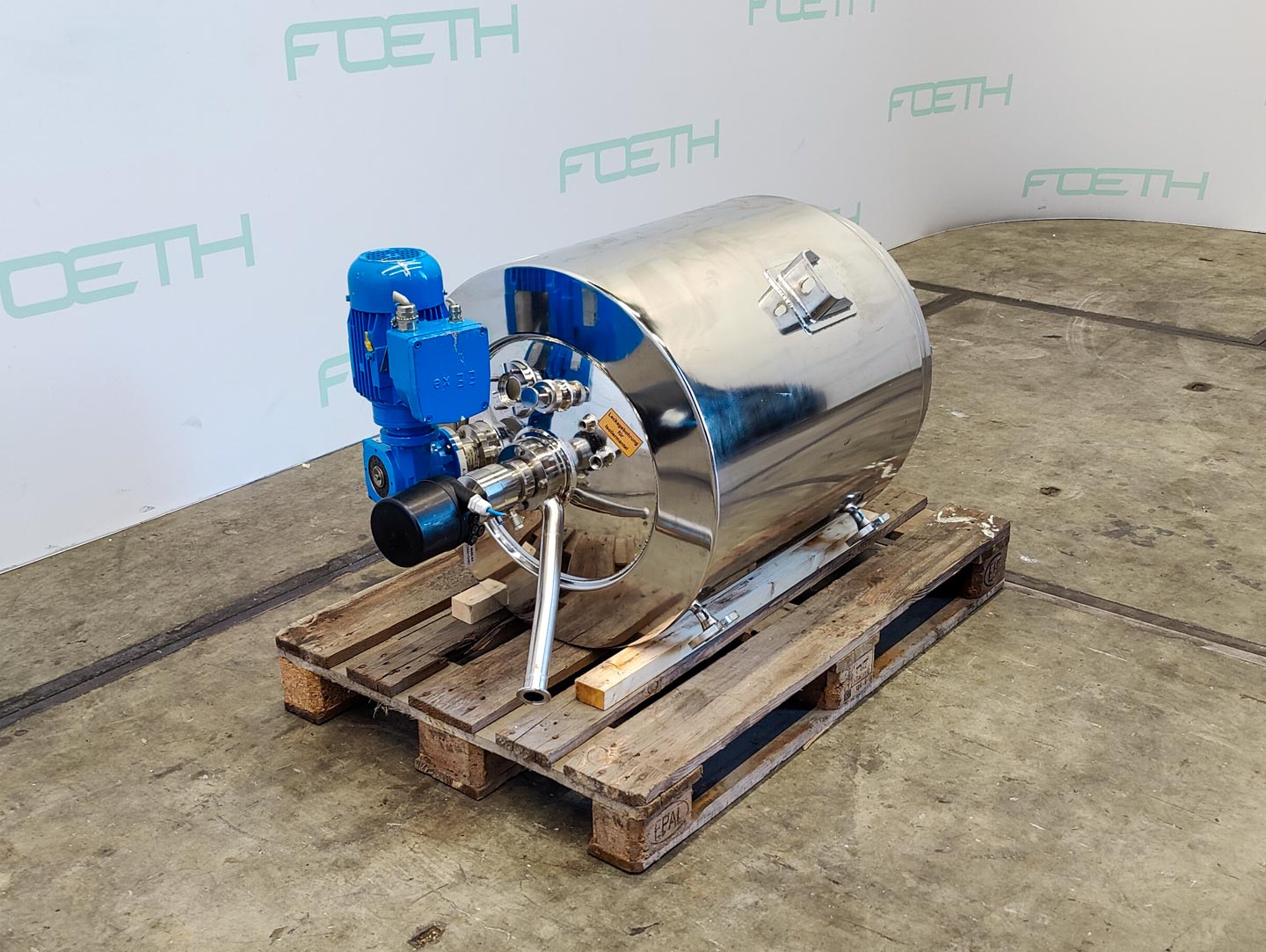 Machine: EDELSTAHL MAURER 130 Ltr. - Mirror-