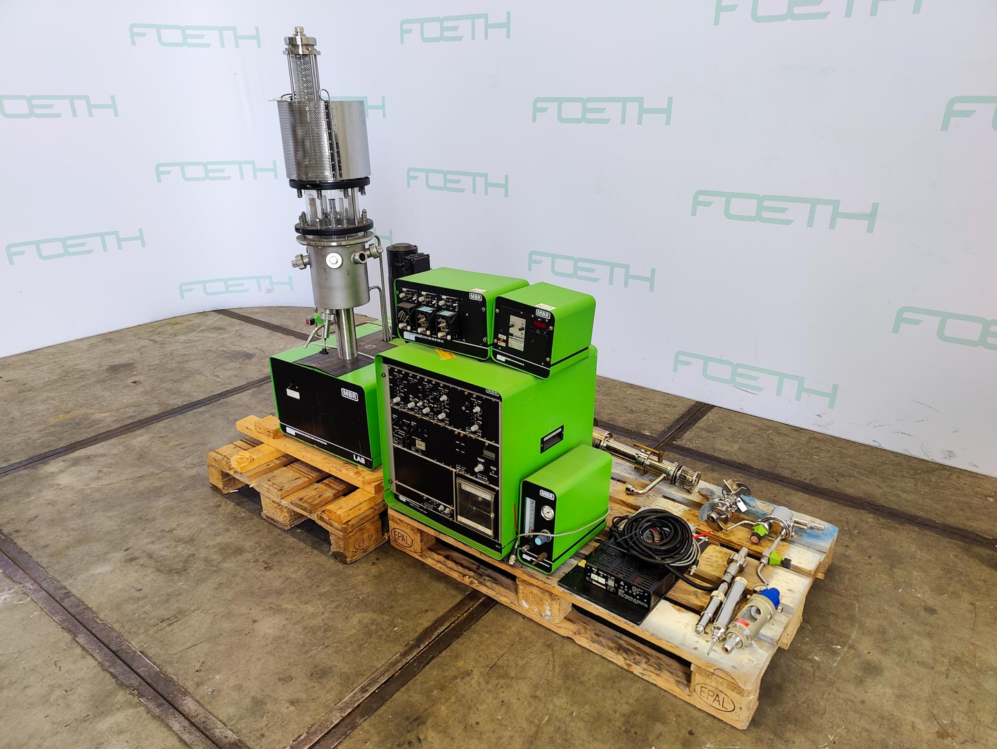 Machine: MBR BIO REACTOR FERMENTOR Labor 7Ltr. - 