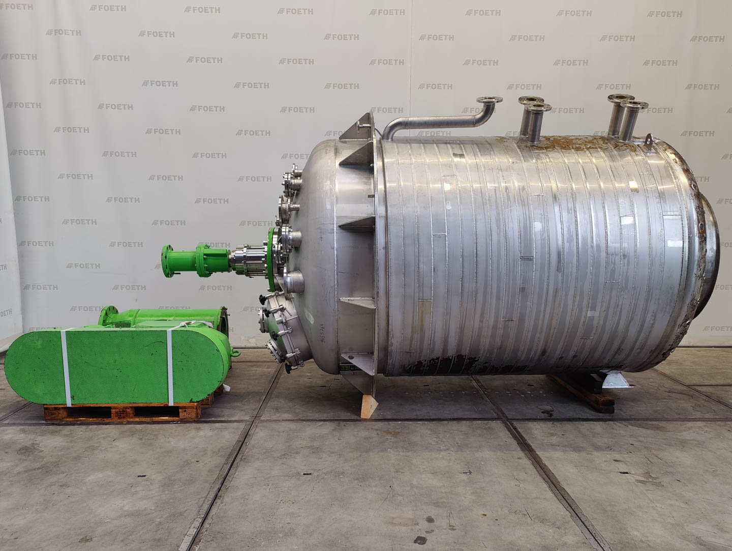 Machine: HINKE bio) reactor 8000 Ltr - Stainless 